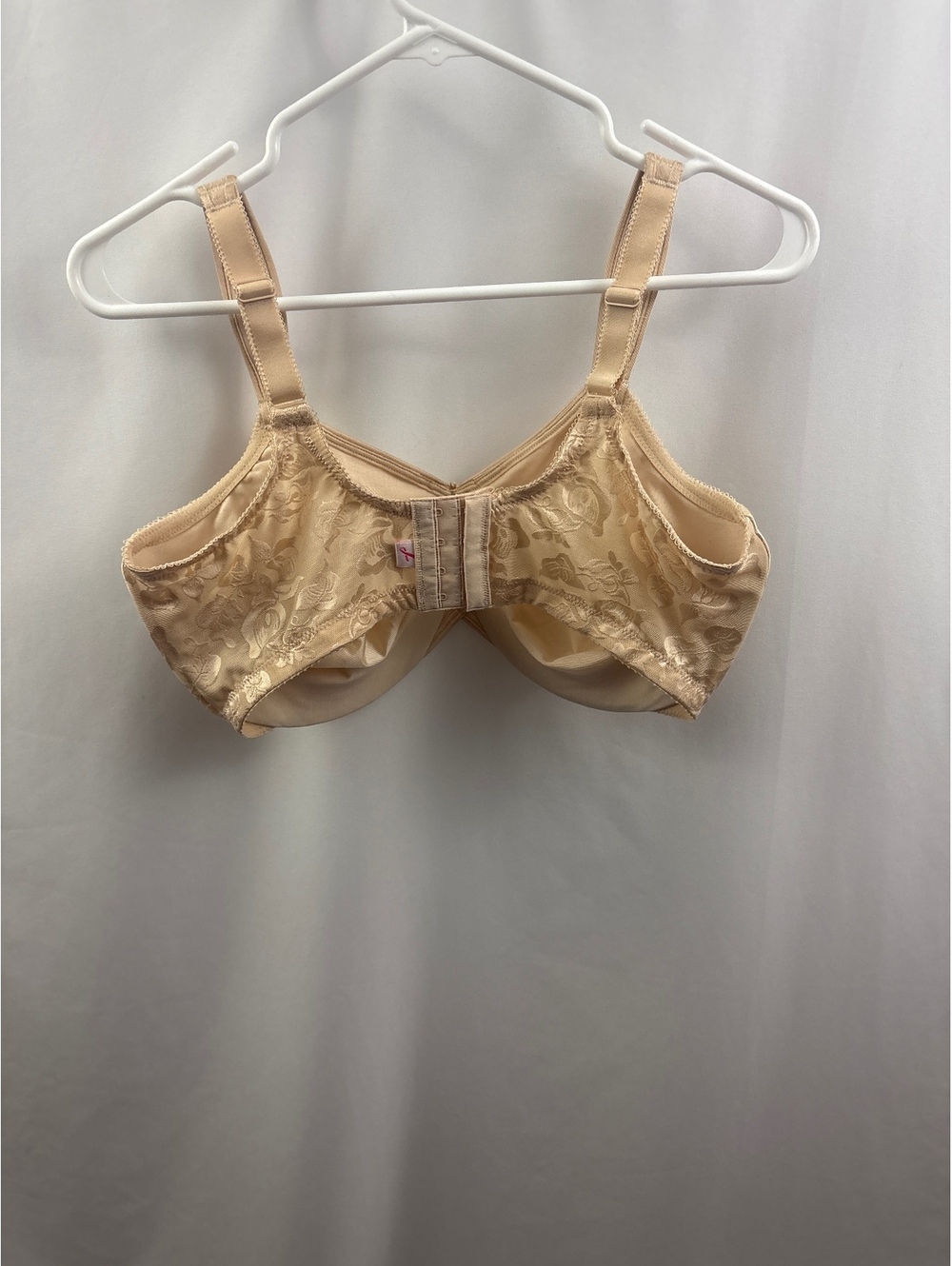 Wacoal Bra Size 40DDD Awareness Seamless Solid Beige Underwire 85567 Lace Detail - Picture 3 of 7
